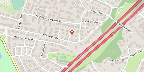 Karte der Umgebung von Ahornweg 4, 71229 Leonberg