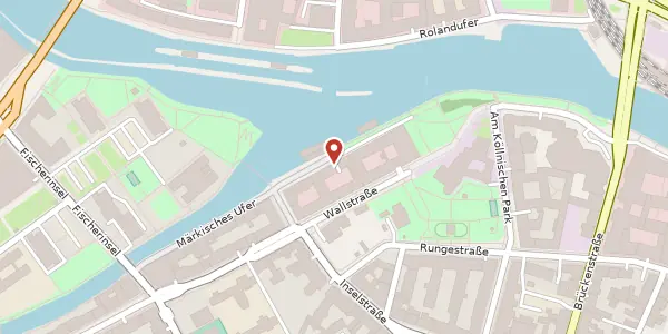 Karte der Umgebung von Märkisches Ufer 34, 10179 Berlin