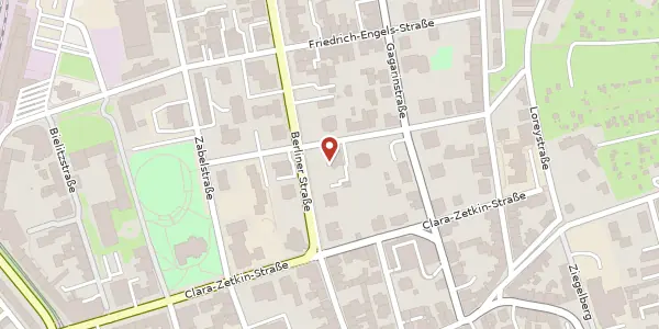 Karte der Umgebung von Berliner Straße 2, 07545 Gera