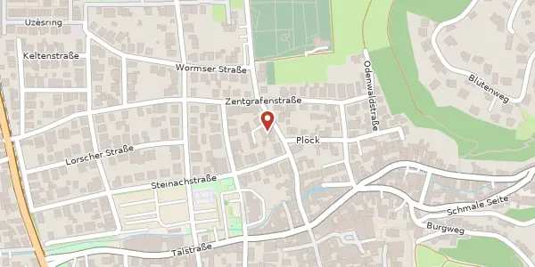 Karte der Umgebung von Leutershäuser Straße 15, 69198 Schriesheim