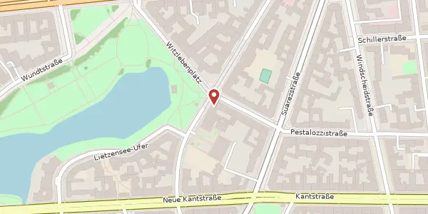 Karte der Umgebung von Witzlebenstraße 31, 14057 Berlin