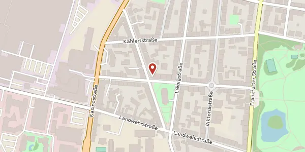 Karte der Umgebung von Wilhelm-Leuschner-Str. 23-25, 64293 Darmstadt