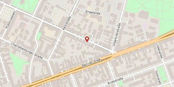Karte der Umgebung von Pistoriustraße 144, 13086 Berlin