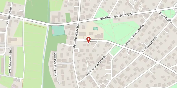 Karte der Umgebung von Zschierener Straße 4 c, 01259 Dresden