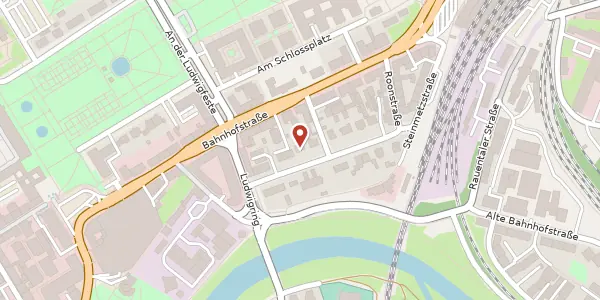 Karte der Umgebung von Bismarckstraße 3 a, 76437 Rastatt