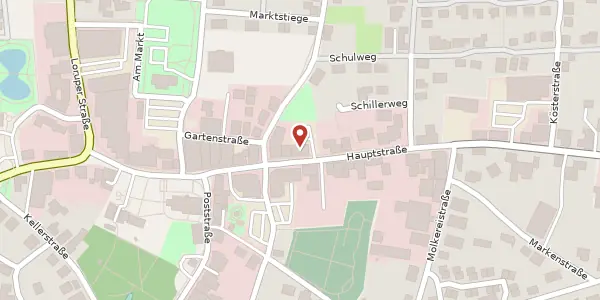 Karte der Umgebung von Hauptstr. 33, 49757 Werlte