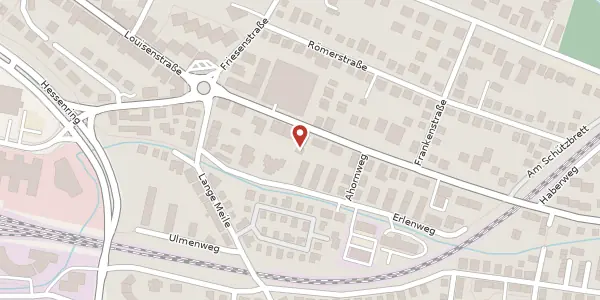 Karte der Umgebung von Frankfurter Landstr. 20, 61352 Bad Homburg