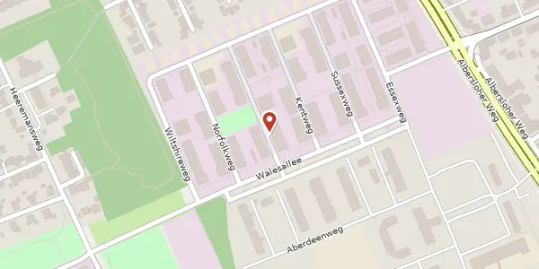 Karte der Umgebung von Surreyweg 9, 48167 Münster