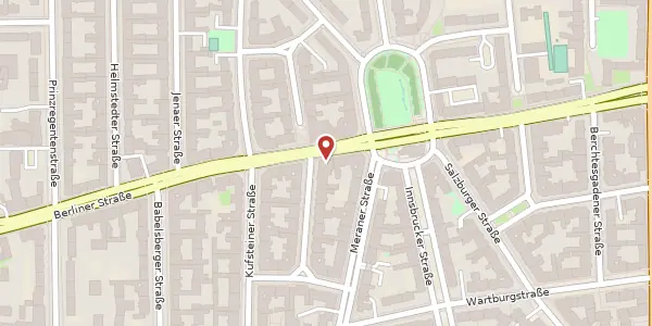 Karte der Umgebung von Grunewaldstraße 55, 10825 Berlin