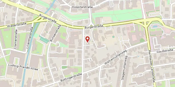 Karte der Umgebung von Lotzestraße 3, 37083 Göttingen