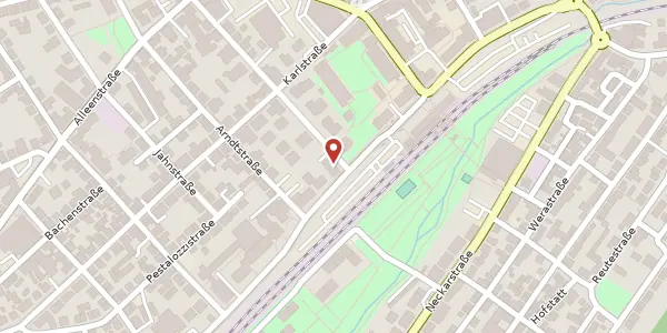 Karte der Umgebung von August-Reitz-Straße 40, 78054 Villingen-Schwenningen