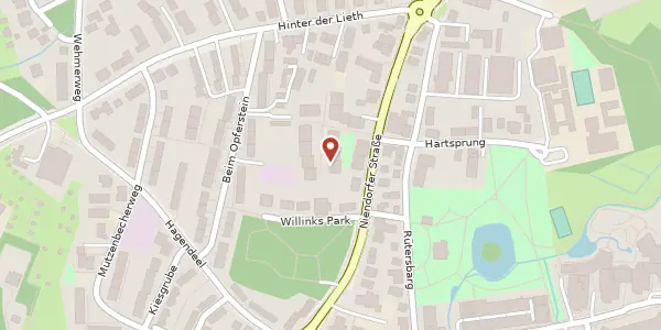 Karte der Umgebung von Niendorfer Straße 27, 22529 Hamburg