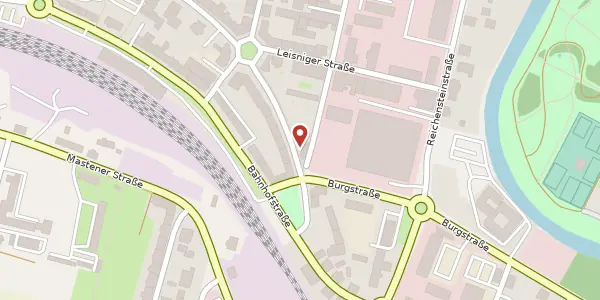 Karte der Umgebung von Grimmaische Straße 14, 04720 Döbeln