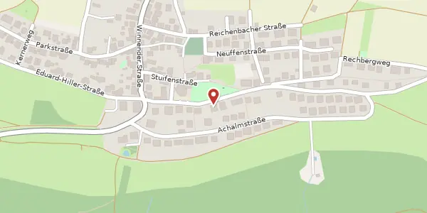 Karte der Umgebung von Steinacherstraße 16, 73630 Remshalden