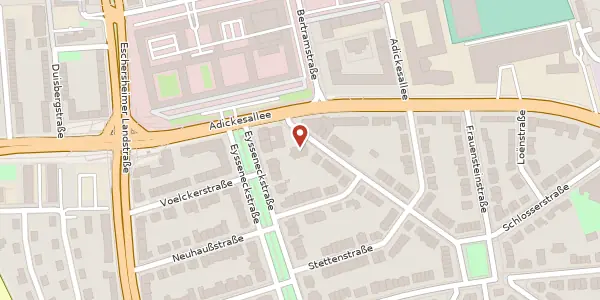 Karte der Umgebung von Falkensteiner Str. 77, 60322 Frankfurt