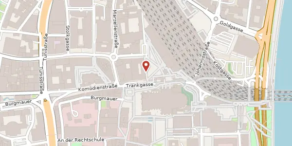Karte der Umgebung von Bahnhofsvorplatz 1, 50667 Köln