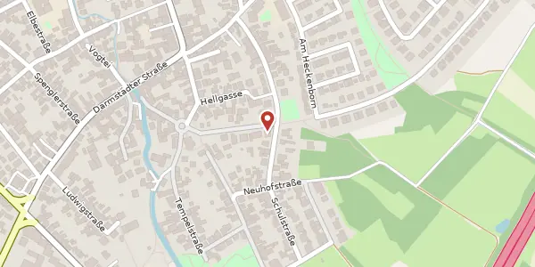 Karte der Umgebung von Christoph-Helwig-Str. 17, 63303 Dreieich