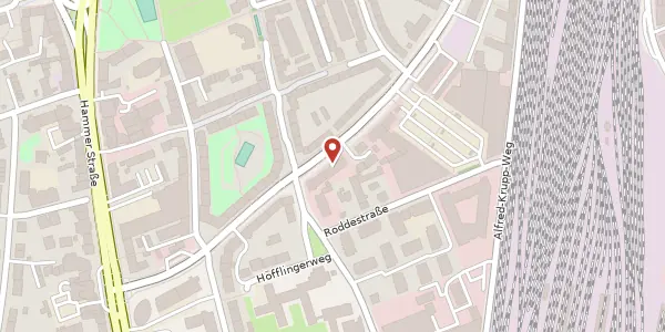 Karte der Umgebung von Friedrich-Ebert-Str. 157-159, 48153 Münster