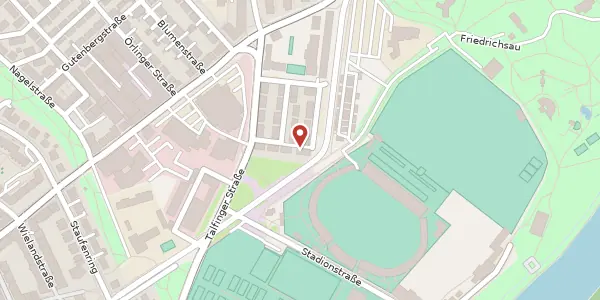 Karte der Umgebung von Rußstraße 2, 89073 Ulm/Donau