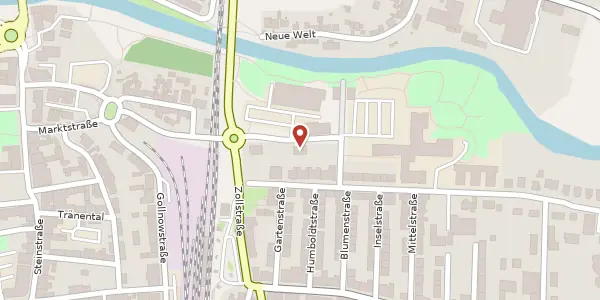 Karte der Umgebung von Wassertorstr. 6, 39418 Staßfurt