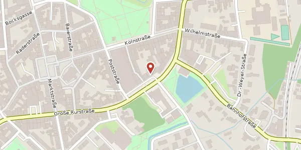 Karte der Umgebung von Große Rurstr. 42, 52428 Jülich