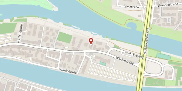 Karte der Umgebung von Wöhrdstr. 55, 93059 Regensburg