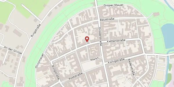 Karte der Umgebung von Kettenstraße 38, 16909 Wittstock