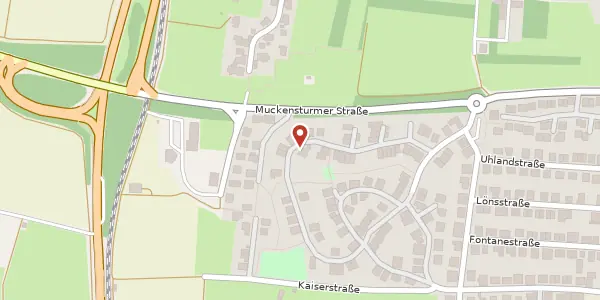 Karte der Umgebung von Oberer Sterzfluß 62, 69469 Weinheim