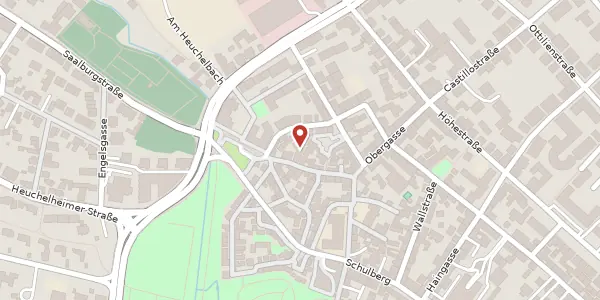 Karte der Umgebung von Mühlgasse 4, 61348 Bad Homburg