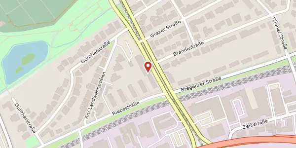 Karte der Umgebung von Hildesheimer Straße 208, 30519 Hannover