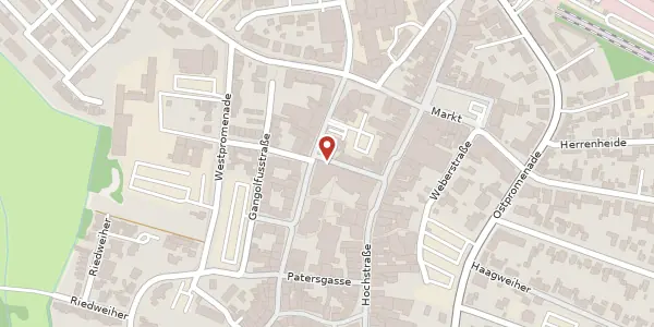 Karte der Umgebung von Klostergasse 17, 52525 Heinsberg