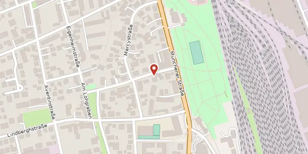Karte der Umgebung von Ostermairstr. 6, 85051 Ingolstadt