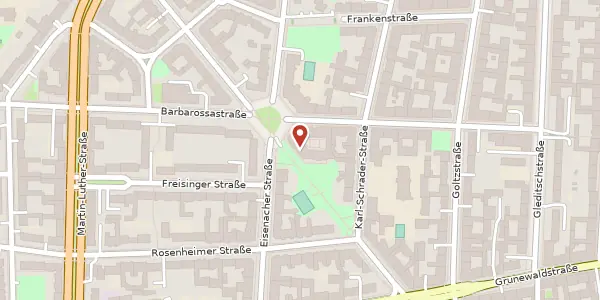 Karte der Umgebung von Barbarossaplatz 4 a, 10781 Berlin