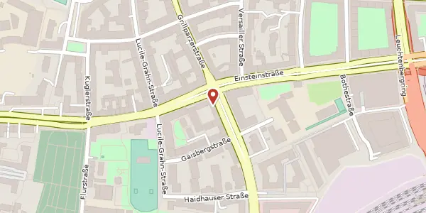Karte der Umgebung von Grillparzerstr. 33, 81675 München