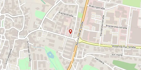 Karte der Umgebung von Rosenheimer Str. 13, 83714 Miesbach