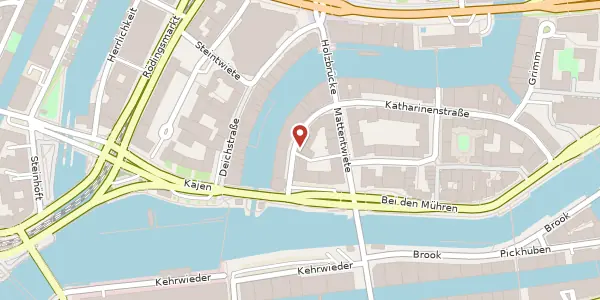 Karte der Umgebung von Cremon 11, 20457 Hamburg