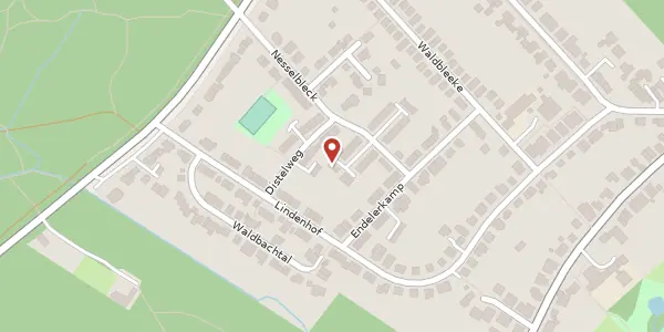 Karte der Umgebung von Nesselbleck 36a, 45481 Mülheim an der Ruhr