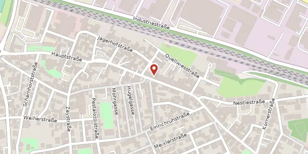 Karte der Umgebung von Hauptstraße 112, 55120 Mainz