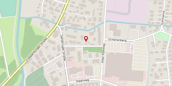 Karte der Umgebung von Kielweg 13, 26133 Oldenburg