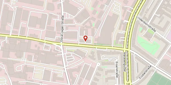 Karte der Umgebung von Weinsbergstraße 190, 50825 Köln