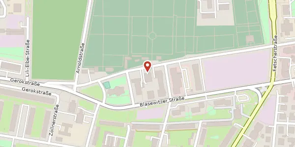 Karte der Umgebung von Fiedlerstraße 4, 01307 Dresden