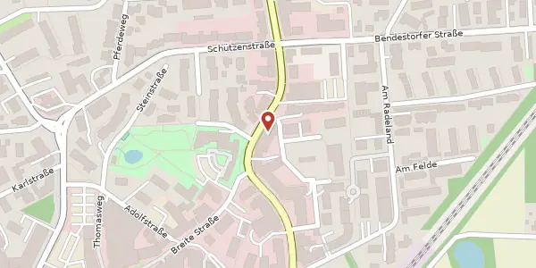Karte der Umgebung von Hamburger Straße 4, 21244 Buchholz in der Nordheide