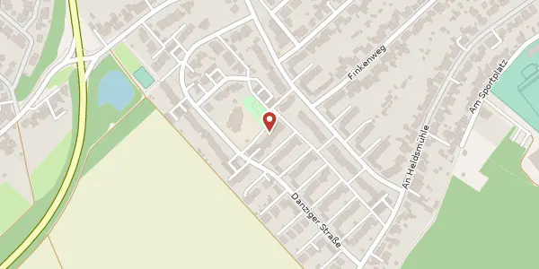 Karte der Umgebung von Danziger Str. 31, 41352 Korschenbroich