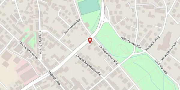 Karte der Umgebung von Landgrafenstr. 56 B, 61350 Bad Homburg