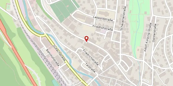 Karte der Umgebung von Hauptstraße 19, 79822 Titisee-Neustadt