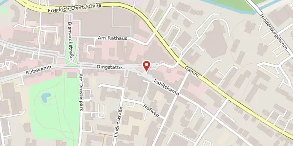 Karte der Umgebung von Fahltskamp 1, 25421 Pinneberg