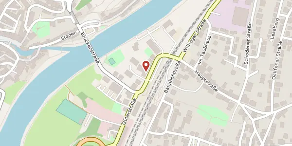 Karte der Umgebung von Brückenstraße 6, 54439 Saarburg