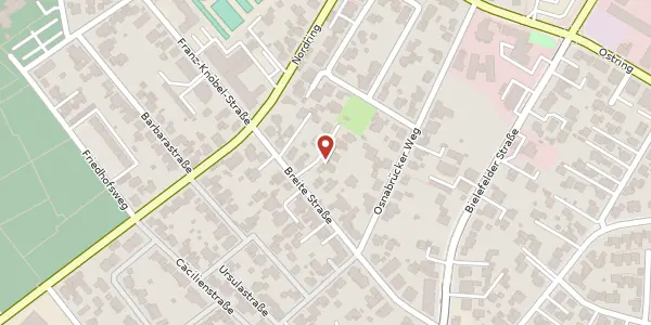 Karte der Umgebung von Breite Str. 28 a, 33378 Rheda-Wiedenbrück