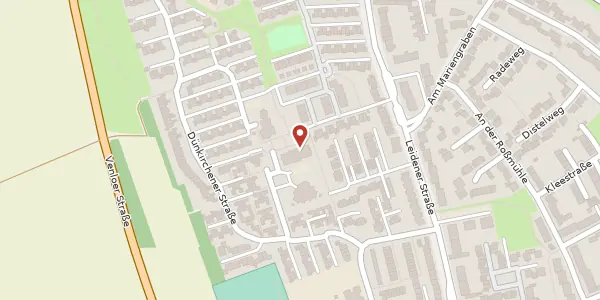 Karte der Umgebung von Leuther Str. 17, 47839 Krefeld