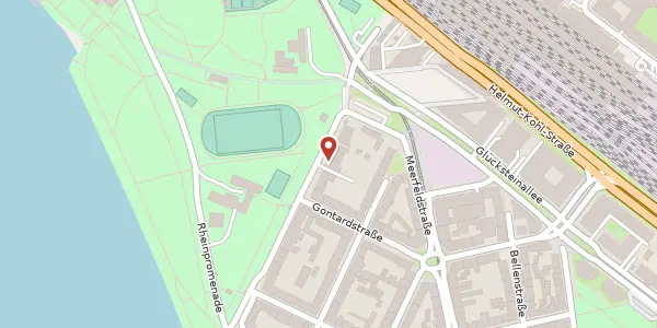 Karte der Umgebung von Rennershofstraße 8, 68163 Mannheim
